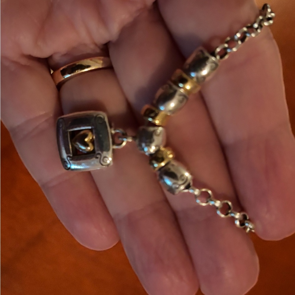 Brighton Elegant Silver and Gold Necklace - Picture 2 of 4